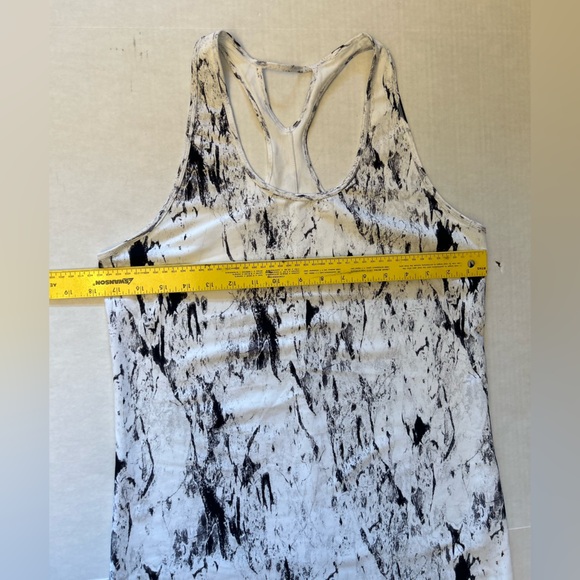 Calia Athletic Fitted Tank Top in Marble Print racerback top. Sz-XXL. BB16 - Picture 10 of 10